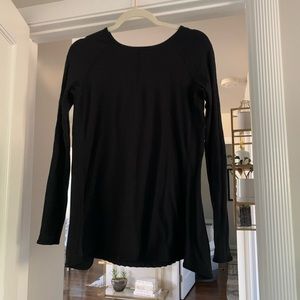 Black Lululemon long sleeve